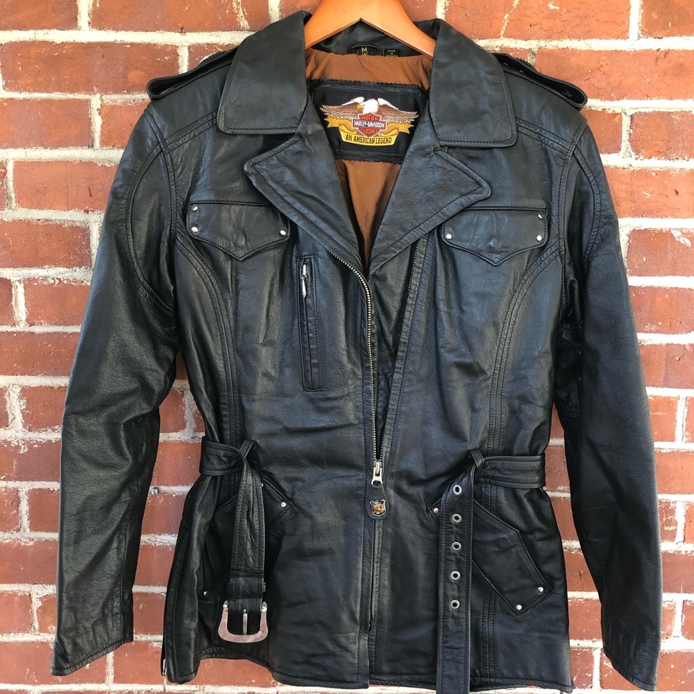 Harley Davidson leather coat